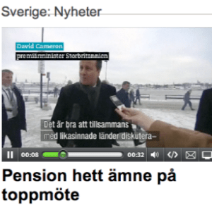 Northern Future Forum 2012 SVT