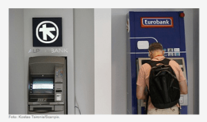 Cerība mirst pēdējā arī pie bankomata