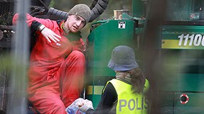 Protesti Gotlandē, 2012.01.09