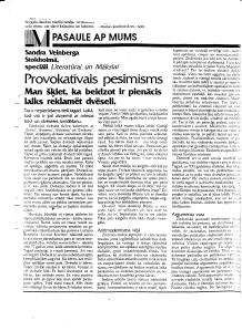 Literatura un Māksla raksts 1993. 11. jūnijs