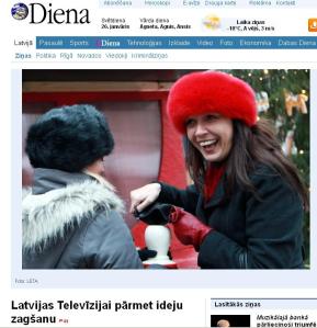 Žaklīna Cinovska un LTV un Dienas konflikts