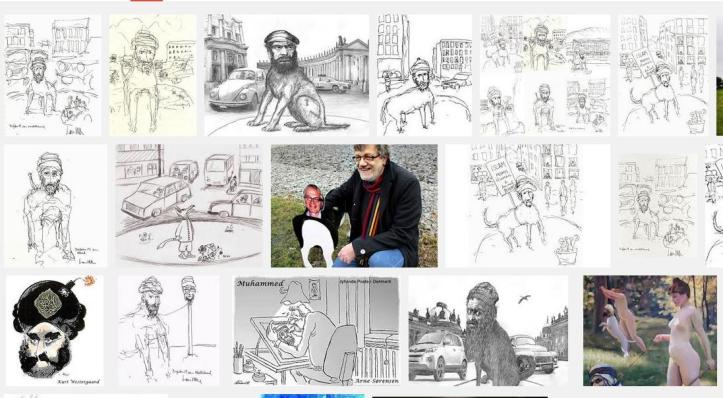 Larša Vilka zīmējumi