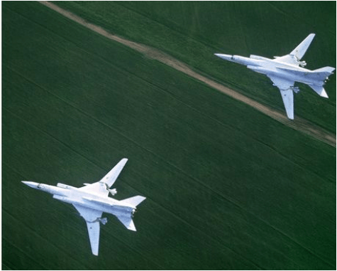 Krievijas kara lidmašīnas