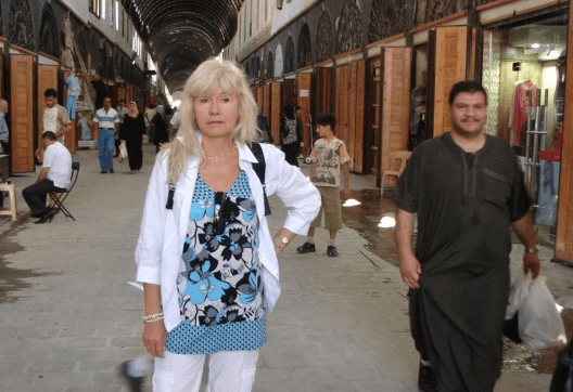 Sandra Veinberga Damaskā, Sīrijā