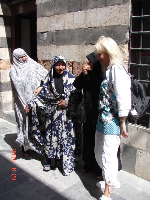 Sandra Veinberga, Sīrijā, Damaskā