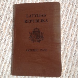 Pirmskara Latvijas ārzemju pase
