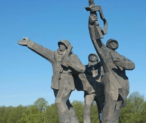 Sarkanās armijas propagandas fetišs Rīgā